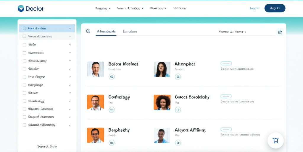 Search for doctors